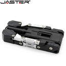 JASTER  Plastic Toy Style U Disk Cartoon Character Usb Flash Drive Transfomer Pendrive 4GB 8GB 16GB 32GB Transformation Robot