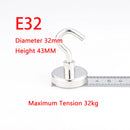 Magnetic Hooks for Refrigerator, Extra Strong Cruise Hook, Heavy Duty Earth Magnets with Hook for Hanging, Magnetic Hanger