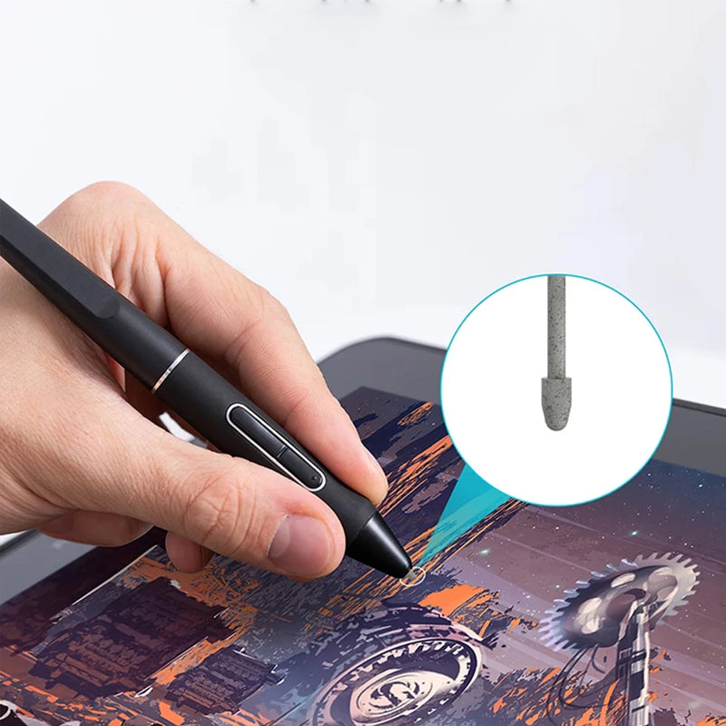 PN06F Felt Nibs Standard Replacement Pen Nibs for Huion Digital Drawing Pen PW550, PW550S, PW600, PW600S