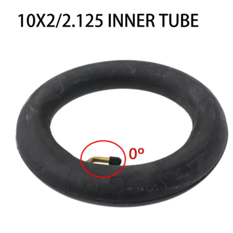 10x2/2.125 Inner Tube 10" Inflatable Camera with Straight Valve Stem for 10x2.0 10x2.125 Baby Stroller Tire & Kids' Bike