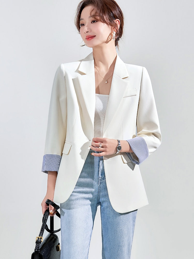 HIGH QUALITY Fashion 2020 Design Blazer Jacket Women&