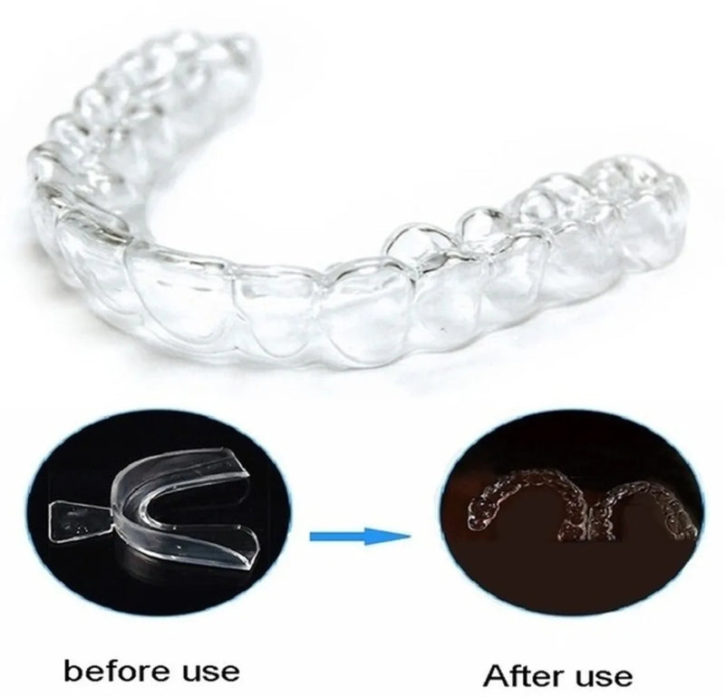 New Mouth Guard EVA Teeth Protector Night Guard Mouth Tray for Bruxism Grinding Anti-snoring Teeth Whitening Boxing Protection