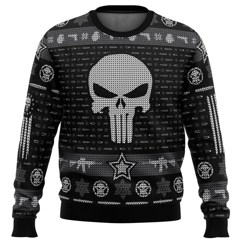 2024 Autumn/Winter New Fashion Street Sports Tops Christmas Sweater Deadpool Jolly Red Guy Hot Sale O-Neck Pullover Santa Claus