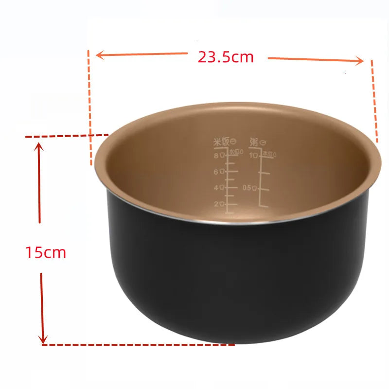 5L Rice Cooker Inner Pot for Philips HD4754 HD4755 HD4768 HD4777 HD3037 HD3038 HD3057 HD3133 HD3157 HD3067 HD3068 HD3077