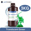 ANYCUBIC Water-Wash Resin 3kg High Precision Low Odor Low Viscosity 3D Printing Standard Photopolymer For LCD 3D Printer