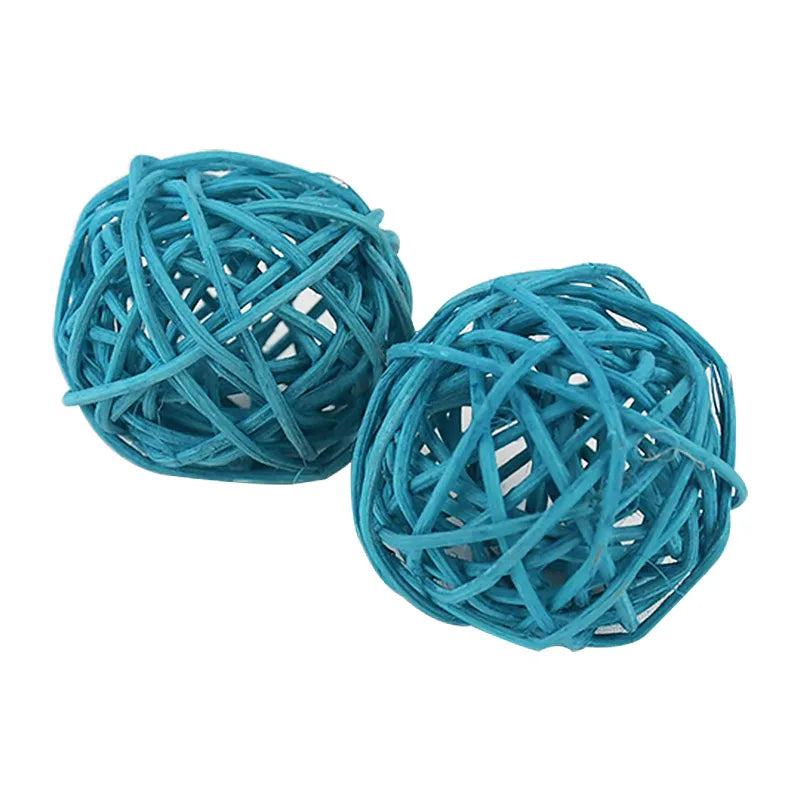 10pcs-Home Decorative Balls Rattan Craft Christmas Birthday Wedding Baby Shower Party DIY Ornament Decoraitons