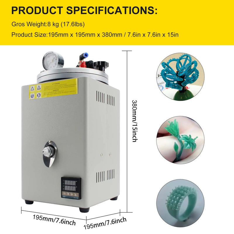 Professional Jewelry Wax Injection Machine | Advanced Casting Equipment for Crafting Intricate Jewelry Designs and Tools