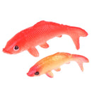 5Pcs Fish Miniature Doll House Toy Simulation Goldfish Fish Mini Goldfishes Models Micro Landscape Ornament Fish Tank Decor