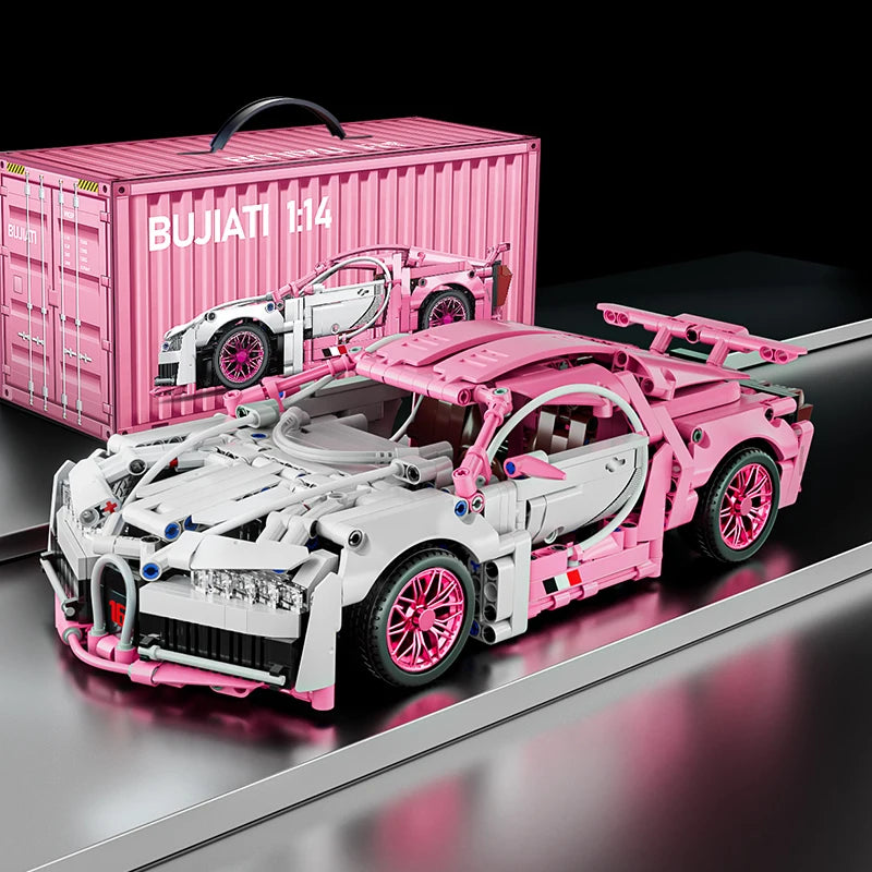 Technical Racing Sport Car 1280PCS Model Building Blocks City Mechanical Speed Vehicle Supercar Brick Puzzle Toys Kid Adult Gift