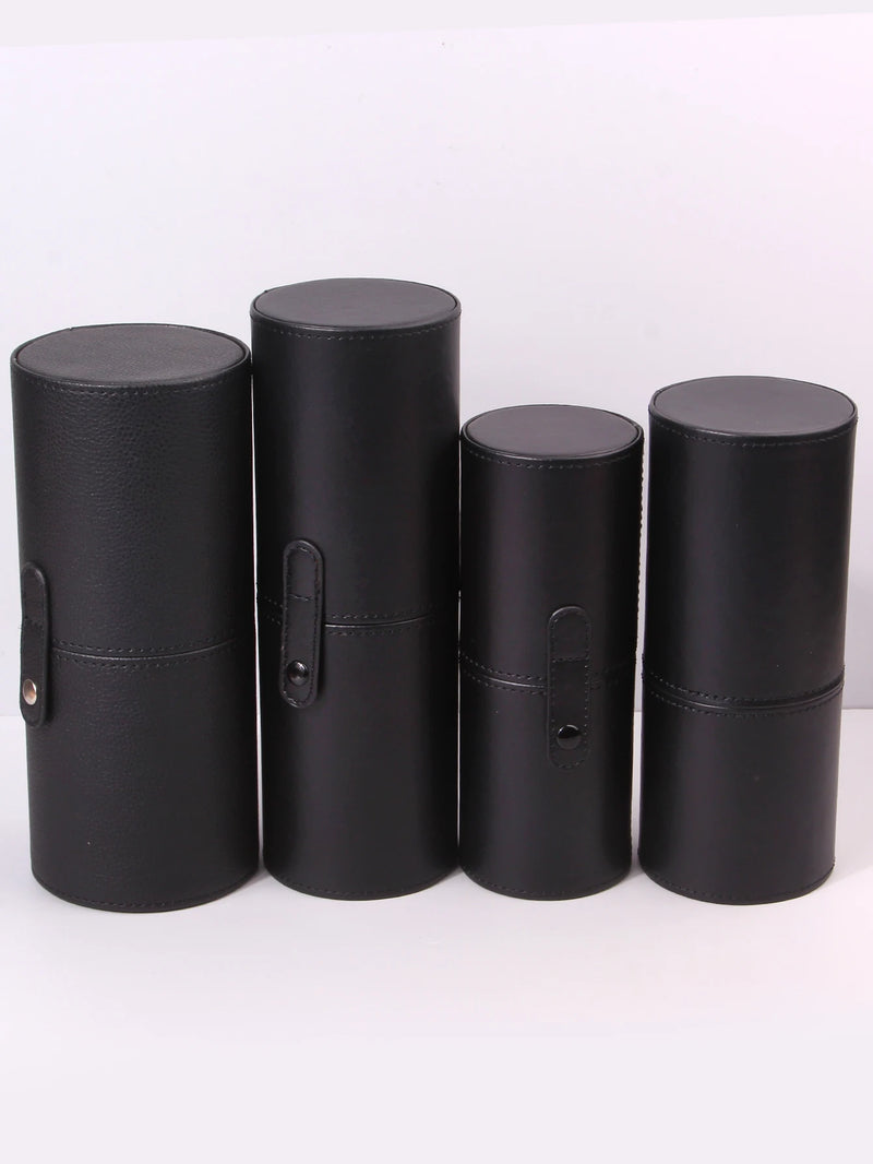 Makeup Brush Holder Large Capacity Make up Brush Case Organizer Cosmetic Cup Cylinder Storage Bag