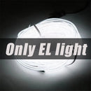 EL Wire 5/4/3/2/1Color 1M Illuminated Lights with Neon Lights DIY Combination Multicolor Lights AA Batteries USB Prom LED Strips