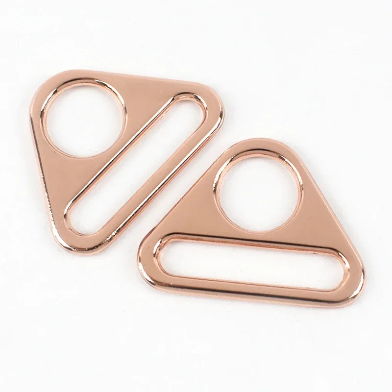 10-50Pcs 25mm Metal Buckle for Bag Strap Backpack Belt Adjuster Clasp Webbing Bikini Anti-skid Hook DIY Garment Accessories