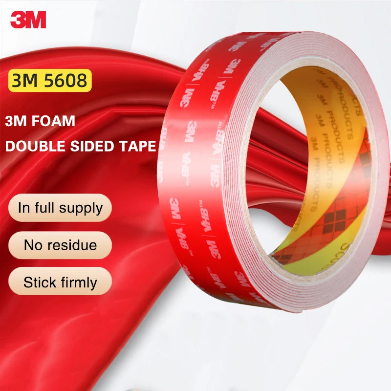 3M Transparent Double-Sided Tape 4905VHB Strong Nano 3M Adhesive High Temperature Waterproof Non-Trace Acrylic Double-Sided Tape