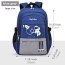 Elementary School Students Schoolbag Boys 1,2,3,4,5,6 Grades 6-12 Years Old Astronaut Shoulder Baglaptop Backpack Waterproof WEA