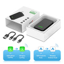 CarlinKit 5.0 Wireless Android Auto CarPlay AIBox Wireless Adapter Spotify Waze Car Navigation Box WiFi BT Wireless Auto Connect