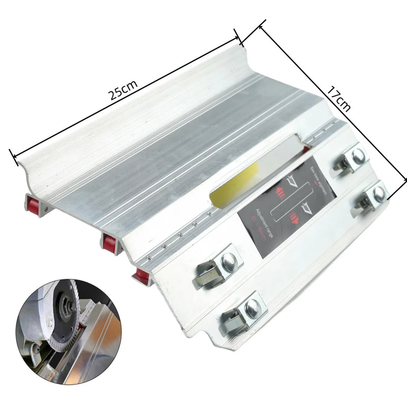 Tile Marble Chamfering Guide Locator 45 Degree Angle Cutting Corner Cutting Machine Adjustable Manual For Stone Building Tool