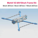 Mark4 V2 Mark 4 8inch 367mm 9inch 387mm with 6mm Arm / 10inch 427mm w/ 7.5mm Arm FPV Racing Drone Quadcopter Freestyle Frame Kit