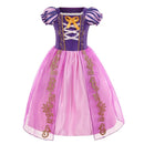 Girls Aurora Belle Rapunzel Sofia Princess Dress Halloween Easter Cosplay Costume Party Kids Dresses for Girls Children Clothing