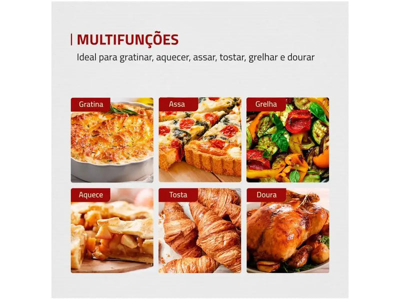 Mondial Countertop Electric Oven with 42L - 220V Timer