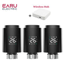 Tuya Smart ZigBee Radiator Actuator TRV Programmable Thermostatic Radiator Valve App Remote Temperature Controller Support Alexa