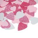 15G Glitter Heart Confetti Pink White Dining Table Confetti Birthday Wedding Table Scattered Diy Decorations Baby Shower