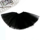 Tutu Princess Dress Mesh 2-8 Year Old Children's Halfbody Halloween Ballet Dance Performance Short Skirt Christmas Dress Girl