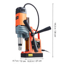 SucceBuy 1300W 1400W 2" Electric Drilling Machine Magnetic Drill Press Boring Diameter Power Drill 1-second Release Drill