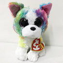 15cm Ty Beanie Big Eyes Stuffed Plush Toy Cute Doll Dog Cat Children Popular Birthday Christmas New Year Halloween Easter Gifts