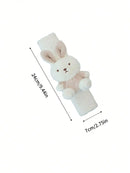 1PCCartoon car seat belt shoulder guard cute lamb fleece car shoulder guard four seasons general vehicle shoulder guard