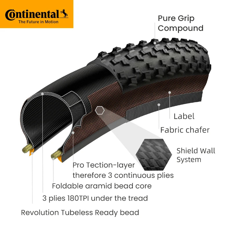 Continental Terra Trail Road Bicycle Gravel Tire 700x40C Road Bike Clincher Foldable Road Tyre Tubeless Ready Tyre No Box