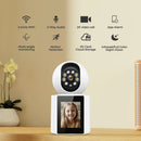 4MP Wireless PTZ Cameras 2.8 Inch IPS Screen Video Calling Smart Wifi Camera Indoor Baby Monitor Auto Tracking CCTV Camera ICSEE