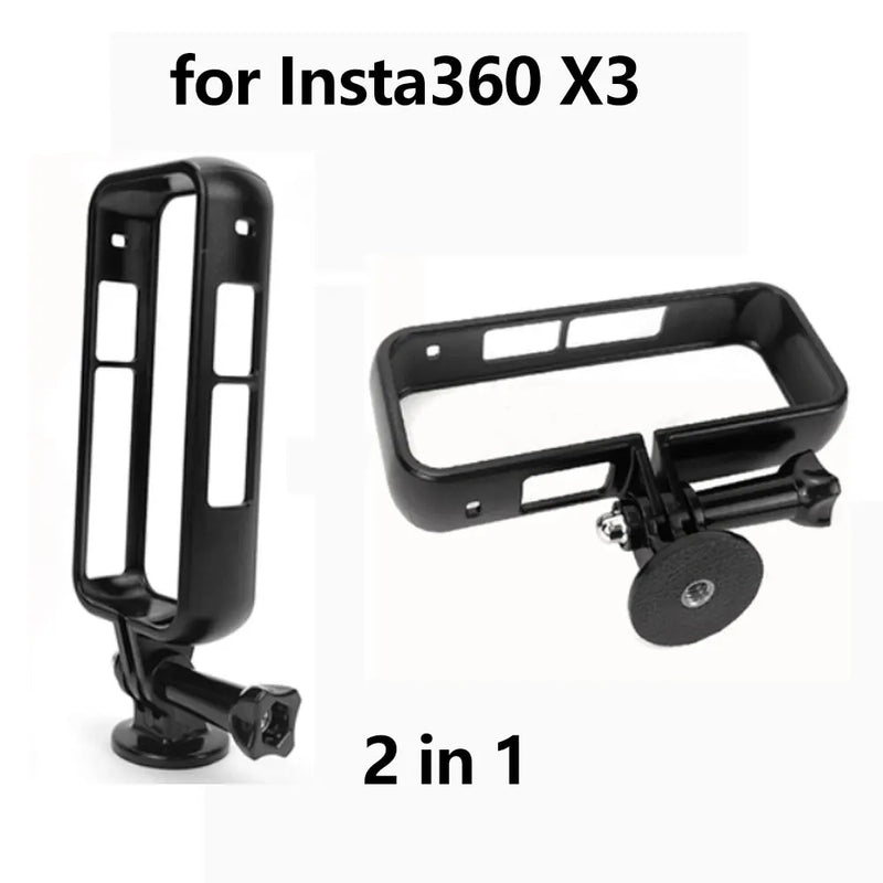 Insta360 X4 X3 ONE X2 Precise Hole Full Protective Cage Camera Housing Case Frame for Insta360 ONE X2 X3 X4 Panoramic Camera