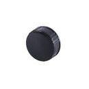 100pcs 18mm 24mm 28mm 400 Essential Oil Bottle Lid Screw Bakelite Cover Phenolic Resin Cap Transparent Inner Plug Black Top