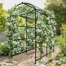 U-Shaped Metal Tall Garden Plant Trellis Grow Support Frame for Climbing Plants Vegetables