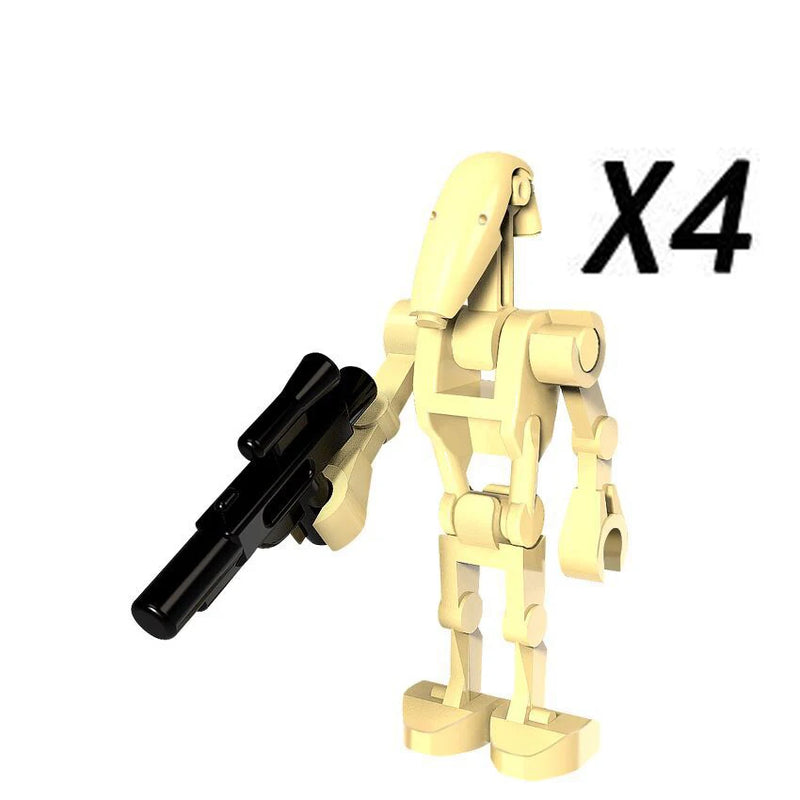 ARC Clone Troopers Building Blocks LUKE Skywalker Mandalorians Boba Fett Palpatine Yoda R2D2 Bricks Action Figures Toys