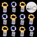 20/10pcs 3 Mode Copper Wire LED String Fairy Lights Garland Christmas Tree Decor Navidad Wedding Party Gifts DIY with Battery