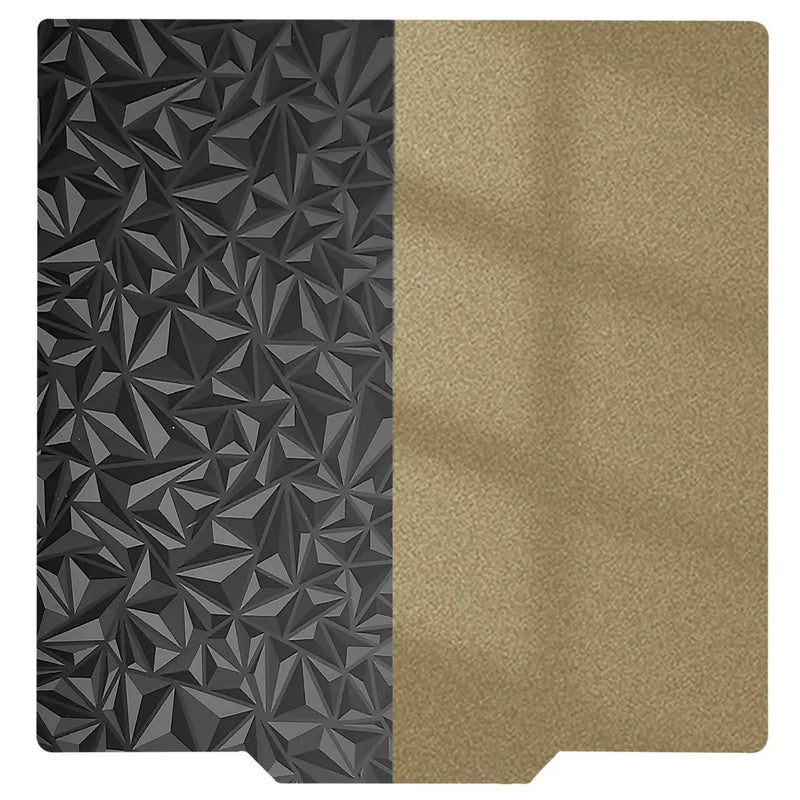 ENERGETIC Upgraded PEY PET PEO PEI Sheet 120x120mmm Textured PEI and Smooth PEY Build Plate Spring Steel Print Bed for Voron V0