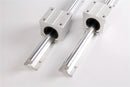 2PCS SBR12 SBR16 SBR20 20mm Linear Guide Rail 300-1500mm Fully Supported Linear Rail with SBR16UU Linear Bearing Block CNC Part