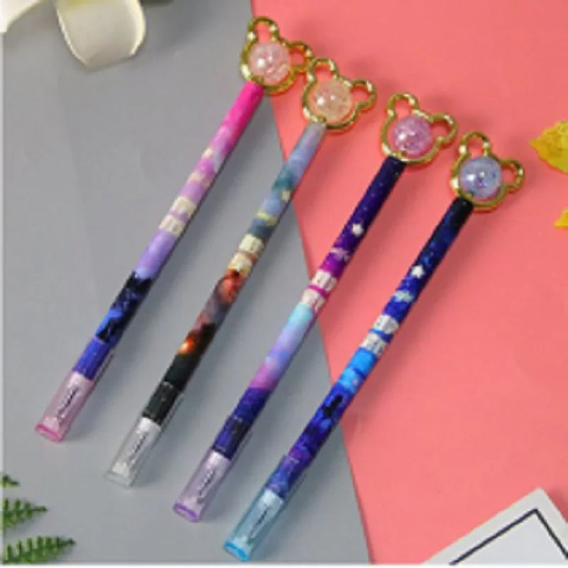 36 Pcs Cactus Gel Pens Set Cute Gifts 0.5mm Black Ink Creative Gel Ink Pen Office School Supplies Prize Student Easter Gift