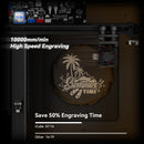 Sculpfun iCube Pro 5W Portable Laser Engraving Machine Ultra-fine 0.06mm laser spot 130x130m with Smoke filter temperature alarm