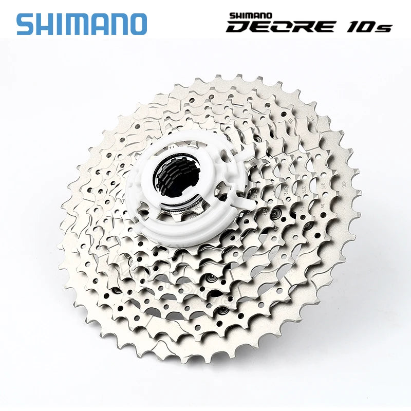 Shimano Deore CS M4100 Cassette 10S K7 11-42T 46T Mountain Bike Sprocket 10V MTB Flywheel M4100 K7 10 Speed Freewheel Bike Parts