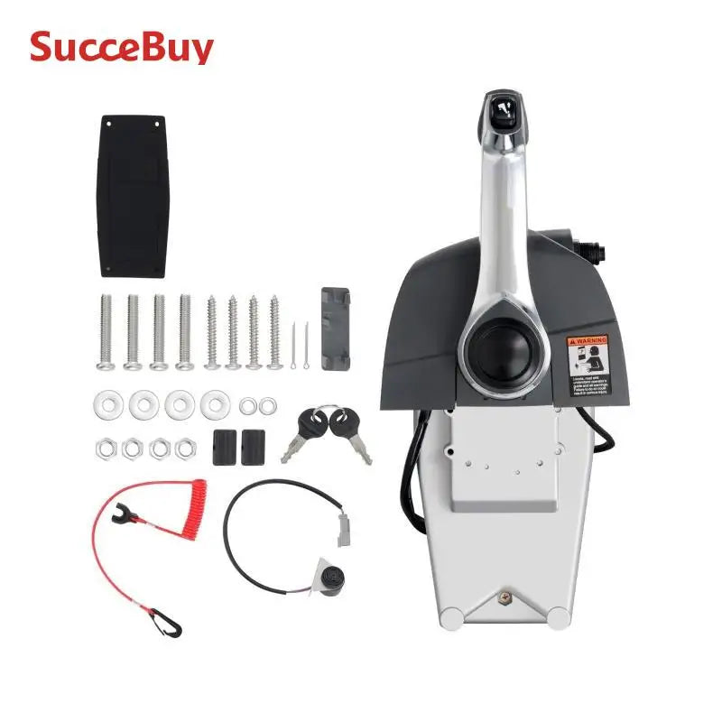 SucceBuy  Boat Throttle Control 5006186 Top-Mounted Outboard Remote Control Box for Evinrude Johnson Marine Throttle Control Box