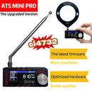 SI4732 0.5-108mhz LSB USB AM FM FM/AM Radio 1.9inch IPS Screen Mini Pocket Radio with Antenna All Band Radio Receiver