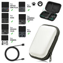 For R36S/R35S Game Console Storage Bag Hard Carrying Case Shockproof Carrying Bag for Anbernic RG35XX/RG353V/RG353VS Case Bag
