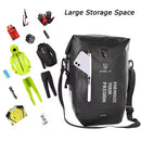 WHEEL UP 27L Multifunctional Bike Pannier Bag Waterproof Bicycle Rear Seat Bag Cycling Carrier Bag Rear Rack Bike Trunk Bag