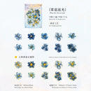 20pcs/lot Kawaii Stationery Stickers  A Poem of Flowers Junk journaling stickers Planner Decorative Mobile Scrapbooking Supplies