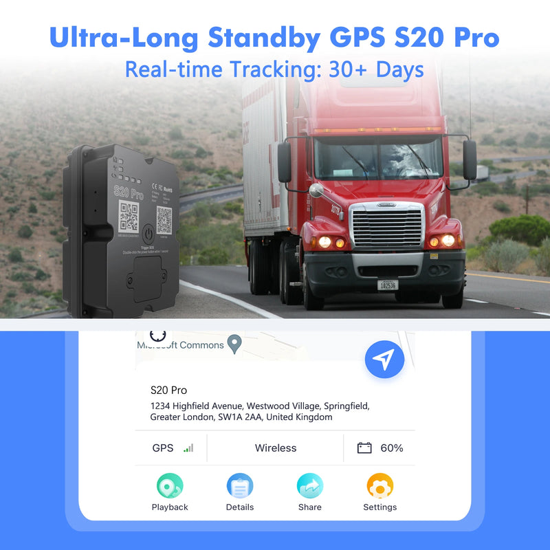Wholesale 4G GPS Tracker for Car Motorcycle - Real-Time 30 Days Tracking Device Anti-Theft Vehicle Locator, Paid Android/iOS App