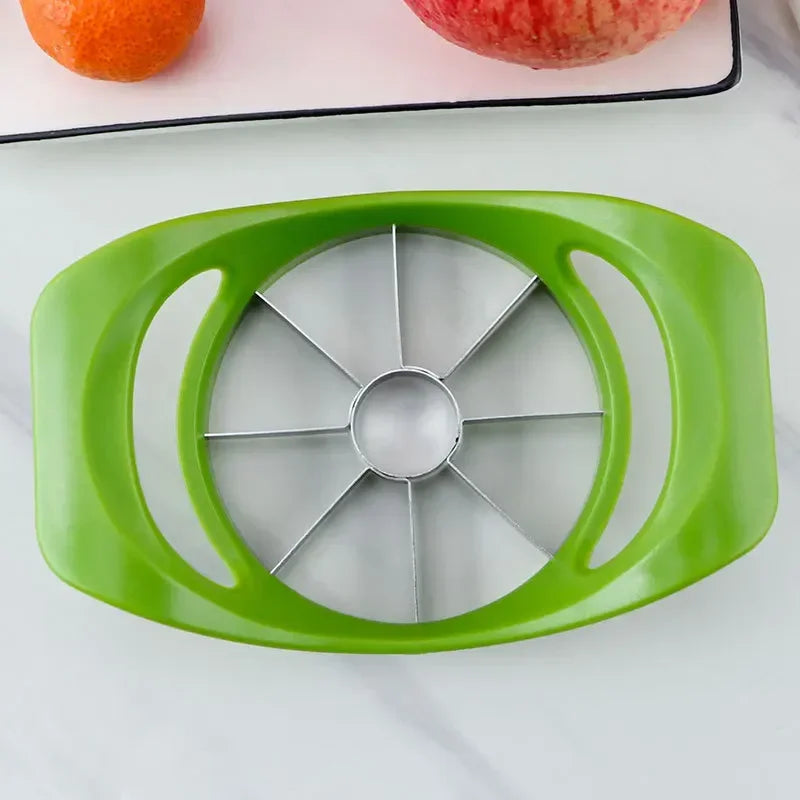 New Kitchen assist apple slicer Cutter Pear Fruit Divider Tool Comfort Handle for  Apple Peeler