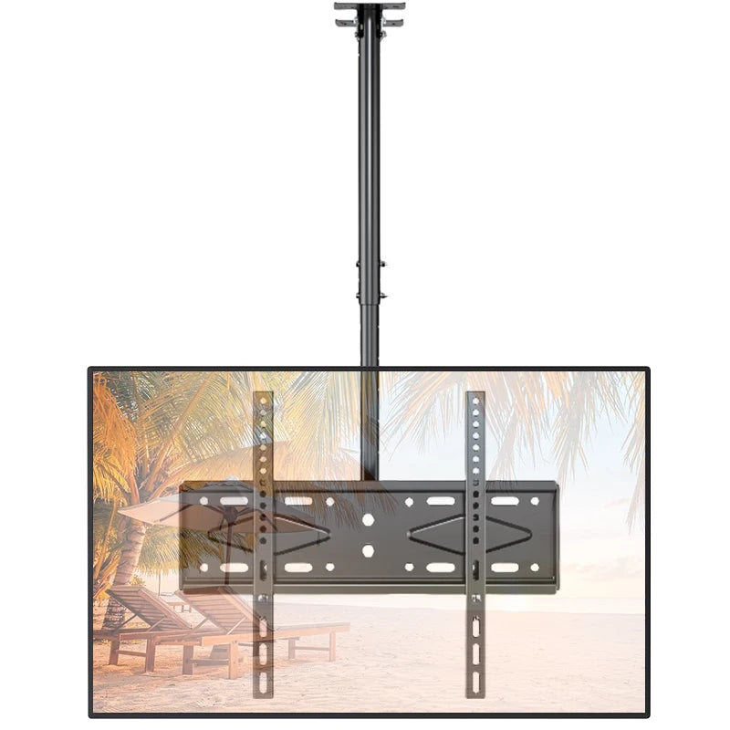 Ceiling TV Mount, TV Mount for 26-65 inch TVs, TV Ceiling Mount with Swivel, Tilt and 6 Height Adjustable, Max VESA 400x400mm