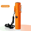 Arc Usb Lighter Camping Outdoor Survival Plasma Lighter With Flashlight Compass Survival Lighters Waterproof And Windproof